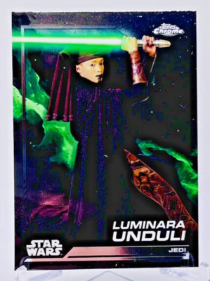 2024 Topps Chrome Star Wars #145 Luminara Unduli 