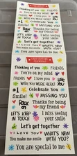 Friendship Mrs. Grossman’s Card Captions Sticker Sheet