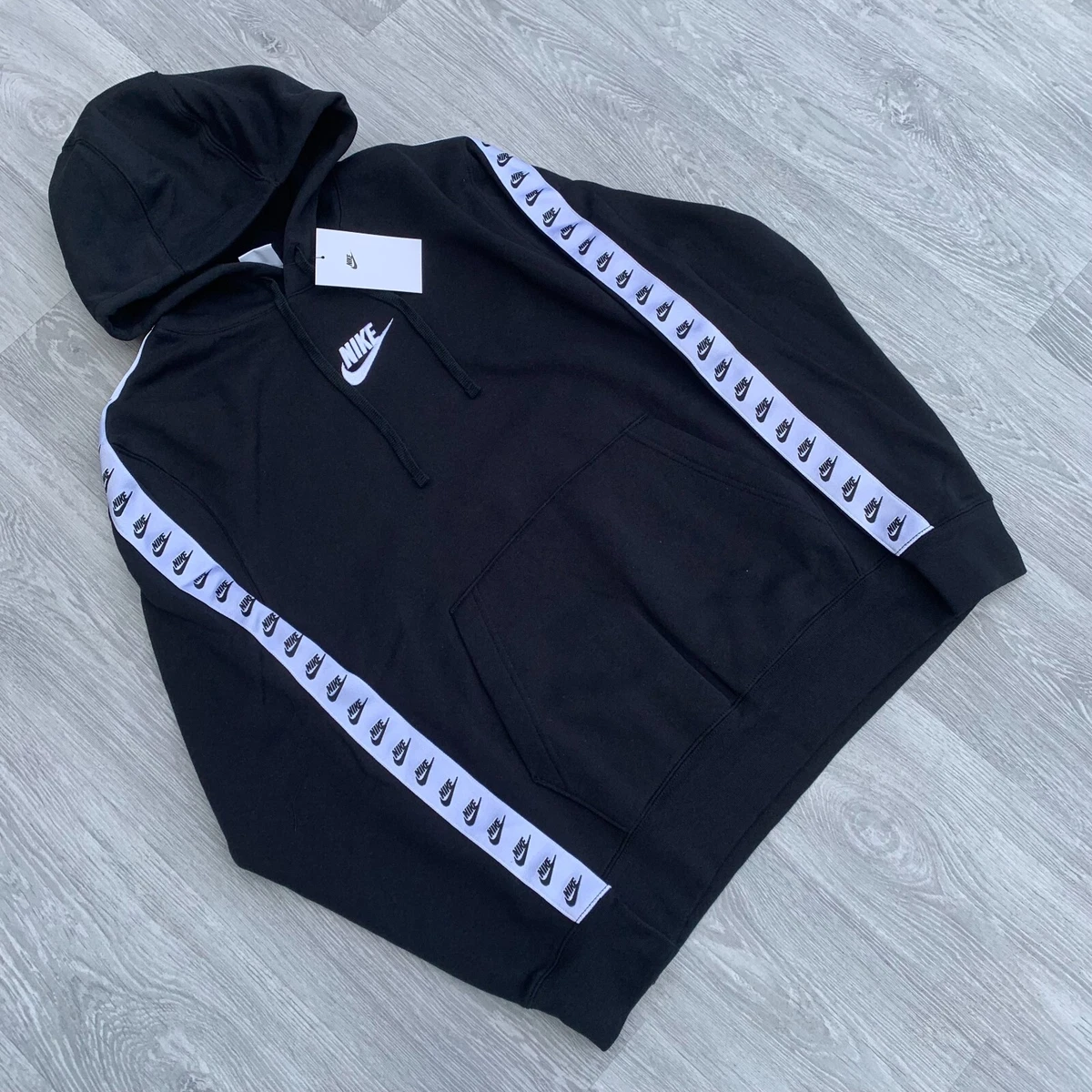 Mens nike tape hoodie new arrivals