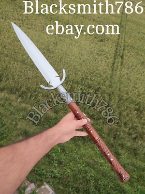 Medieval 300 Spartan Spear Hand Forged Spear Ottoman Style Viking Spear 30'' inch