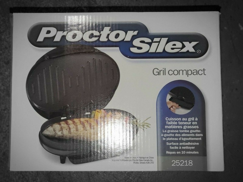 Proctor Silex Personal Grill - new in box - model 25218