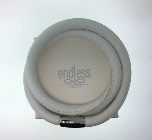 Bracciale Endless - #12108-36 Doppio Bianco 7,0 Pollici - Autentico Rivenditore Sconto 50% - Foto 4 di 5