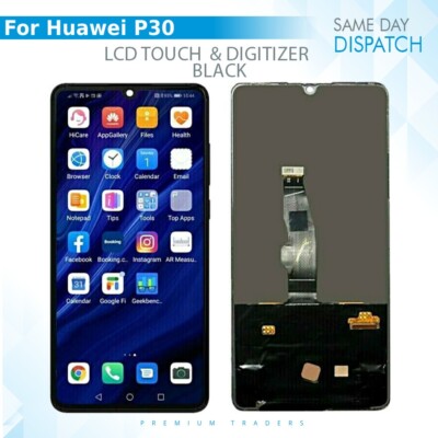 Für Huawei P30 ohne Rahmen Ersatz LCD Touchscreen Display Digitizer Baugruppe