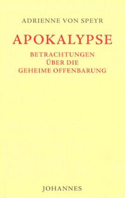 Thumbnail - Apokalypse, Adrienne Von Speyr