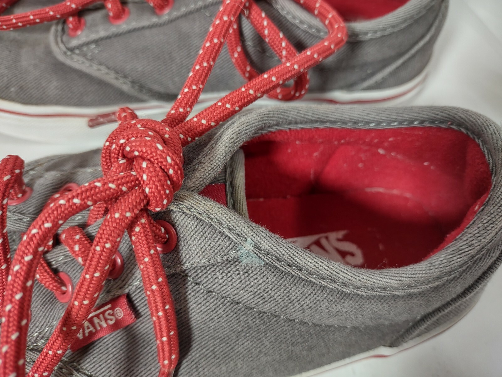 SAOLA Sneakers Vans grigio e rosso ragazzo taglia 1