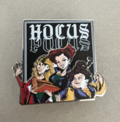 2022 Disney Parks Halloween Mystery Box Hocus Pocus Sanderson Sisters Pin