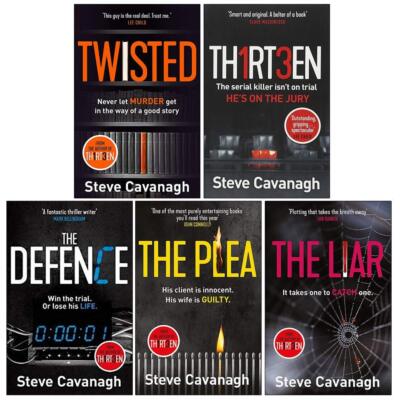 Eddie Flynn Series 5 Books Collection Set  by Steve Cavanagh
