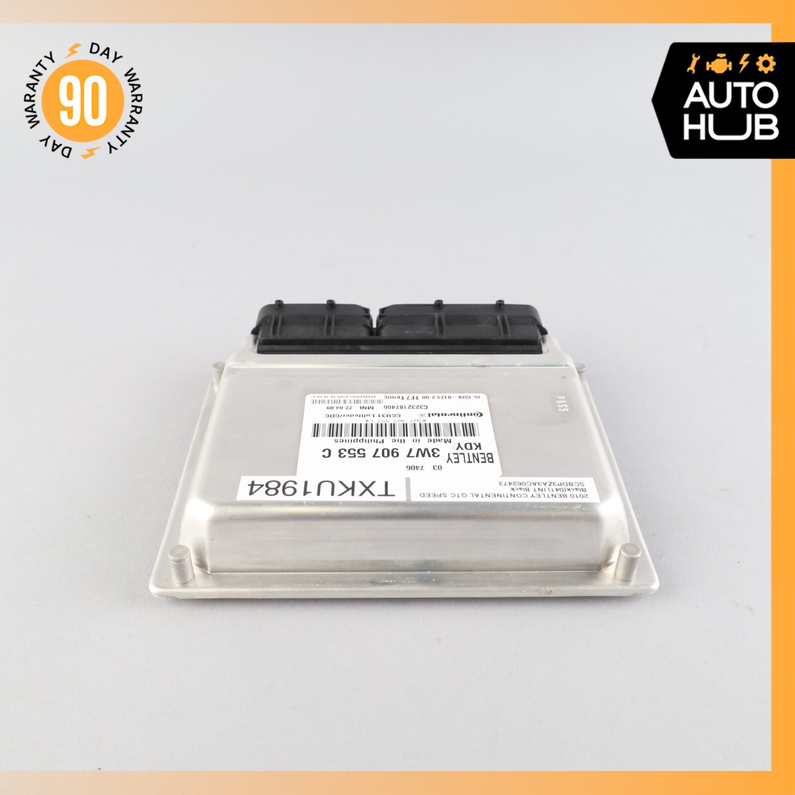 10-11 Bentley Continental GTС Speed Air Suspension Control Module OEM 83k
