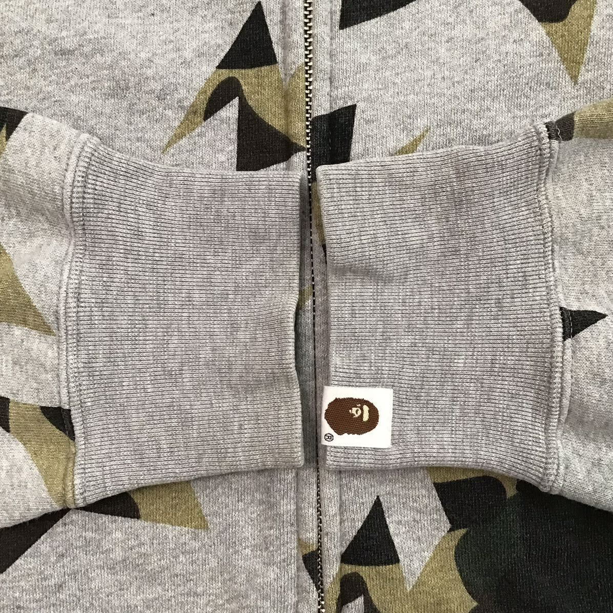 BAPE Sta full zip hoodie a bathing ape STAR NIGO BAPESTA
