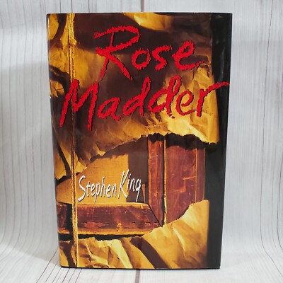 1995 Rose Madder Stephen King First Edition True 1st Printing Hardcover HCDJ