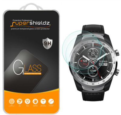 2X Supershieldz Tempered Glass Screen Protector for TicWatch Pro/ Pro 4G LTE