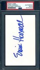 Ernie Harwell PSA DNA Coa Signed 3x5 Index Card Autograph