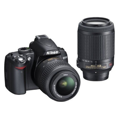 Nikon D3000 18-55mm 55-200mm Double Zoom Kit Nikon D3000 18-55mm 55-200mm Double Zoom Kit