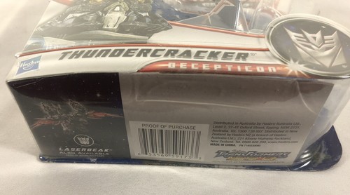 2010 Hasbro Transformers Thundercracker Decepticon Dark Of The Moon 29733 NIP - Picture 5 of 5