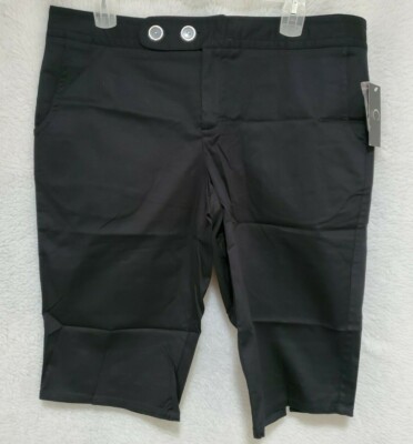 Capri NWT Womens Black Shorts Capri 