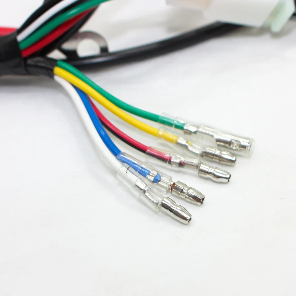 Complete Electric Start Engine Wiring Harness Loom 110 125cc Quad Bike ATV Buggy - Image 3 of 4