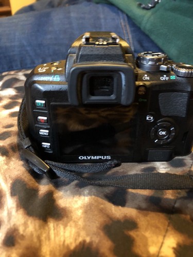Olympus EVOLT E-410 10.0MP Digital SLR Camera - Black (Kit w/ 14-42mm ...
