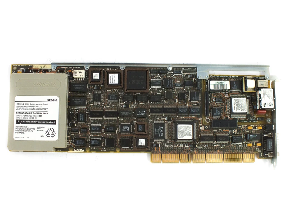 Compaq 125726-001 32-Bit Service Manager Board 125745-001 001732-001 Modem As Is - Image 2 of 4