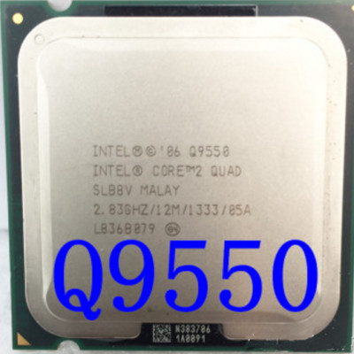 Intel Core 2 Quad Q9550 2.83GHz Quad-Core (EU80569PJ073N) CPU Processor