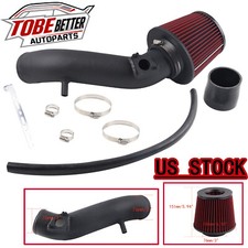 Red Filter Cold Air Intake Kit Black Pipe For 2008-12 Honda Accord 2.4L 8th gen