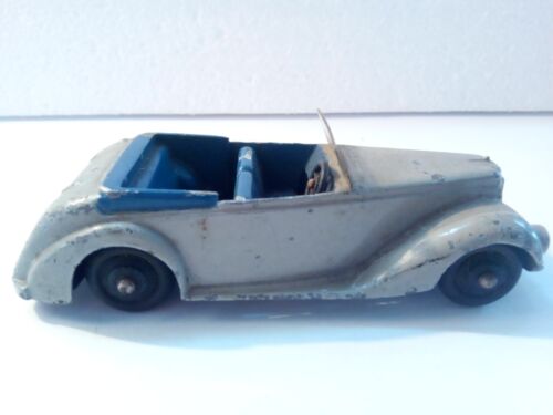 ORIGINAL DINKY 38E ARMSTRONG SIDDLEY COUPE MADE IN ENGLAND 1946-1950 - Afbeelding 1 van 7