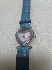 GENUINE LADIES ZEITNER BLUE LEATHER STRAP QUARTZ WATCH. ZL1888. NEW.