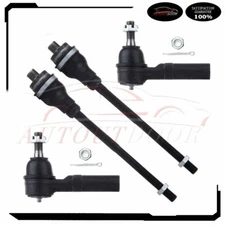Fits 01-07 Chevrolet Silverado Sierra 1500 2500 3500 HD4x Front Tie Rod End Set