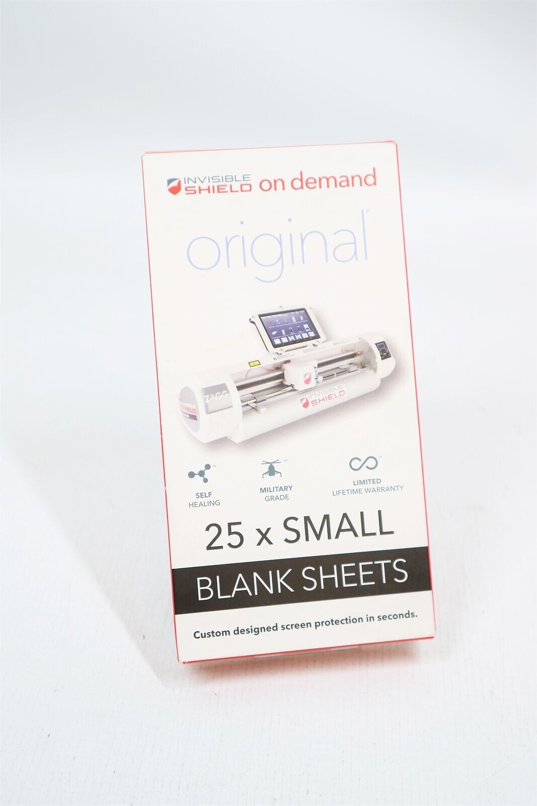 Invisible Shield On Demand Original Small 25 x Blank Sheets Genuine