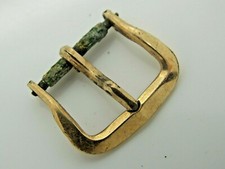 Bulova Yellow Gold Filled Vintage Watch Band Strap Buckle 13mm Ladies Pre-Owned