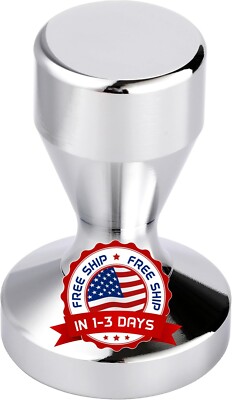 Apisonador De Café Espresso De 51 Mm Con Tres Resortes Calibrados Plata NUEVO US