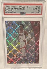 2020 Kenyon Martin Jr RC Cosmic #/100 Panini Revolution PSA 10 Pop 1