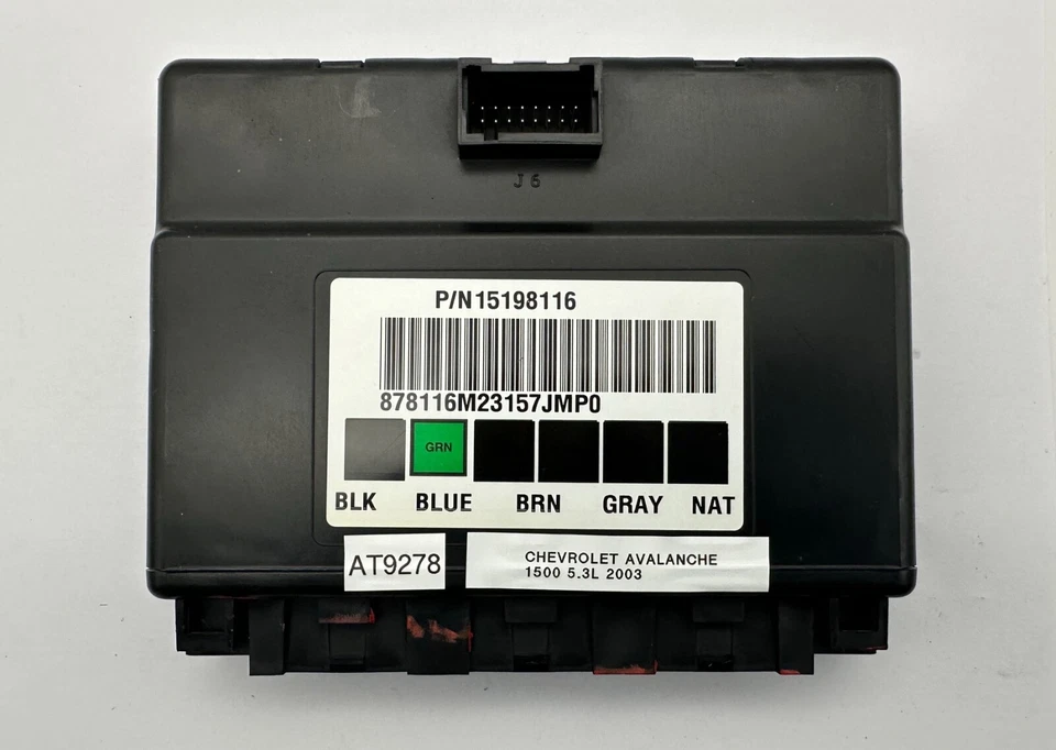 OEM 03-06 Chevrolet Avalanche 1500 BCM BCU Body Control Computer Module Unit - Image 2 of 4