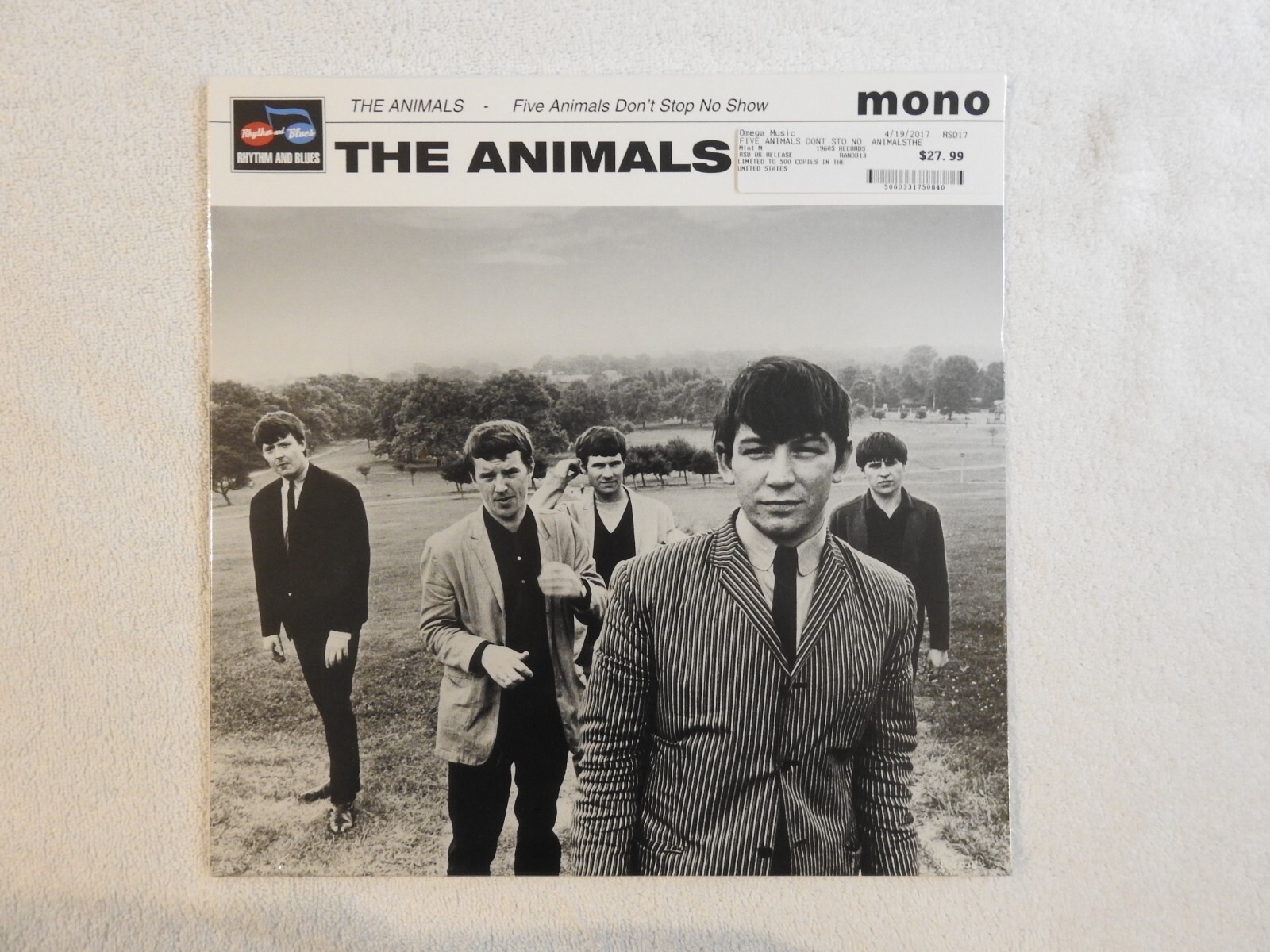 The Animals "Five Animals Don't Stop No Show" BRAND NEW RSD Mono VINYL! SEALED!