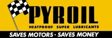Pyroil Oil & Lubricants NEW Sign: 16x48" XL Size - USA Steel 8 lbs.