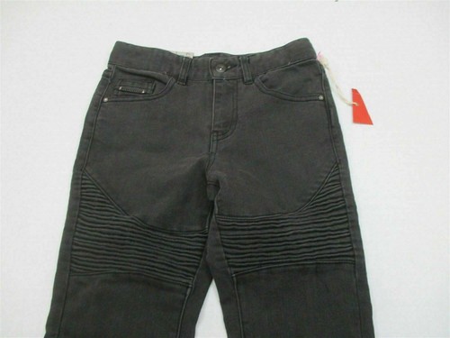 new MOSSIMO Jeans Girls Size 5 Cotton Fashion Dark Gray Wash Fitted - Picture 2 of 7