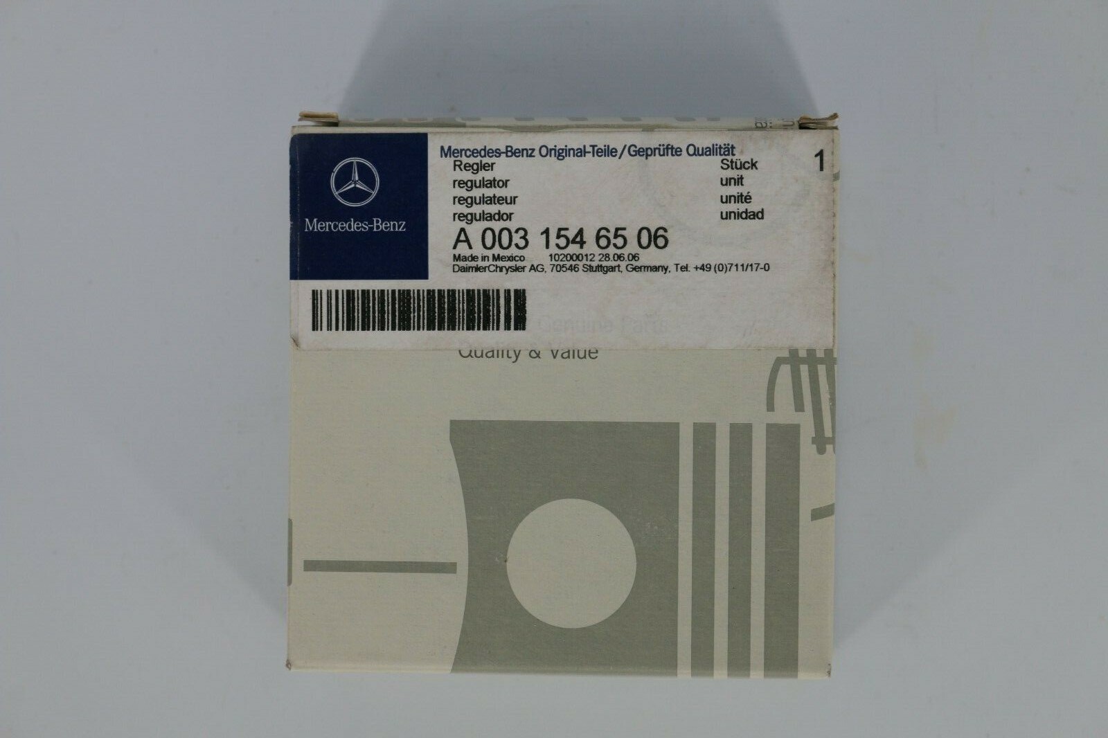 Mercedes-Benz Genuine Regulator 0031546506