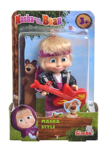 MASHA AND THE BEAR MASHA GUITAR FAIRY PILOT ESKIMO STYLE DOLLS SIMBA TOY FIGURES - Picture 15 of 32