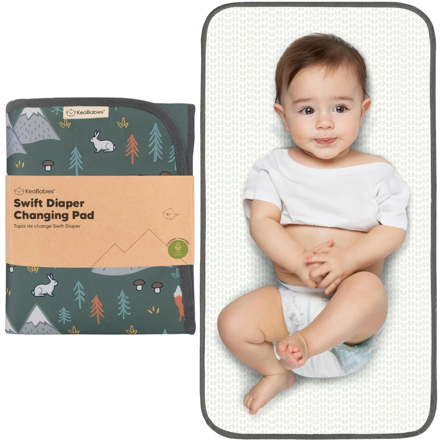 Portable Diaper Changing Pad, Waterproof Baby Changer Mat