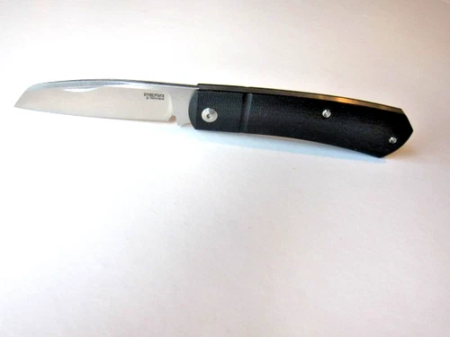 Pena X Series Apache Slip Joint Folding Knife Black G10 - CPM-M4 Steel