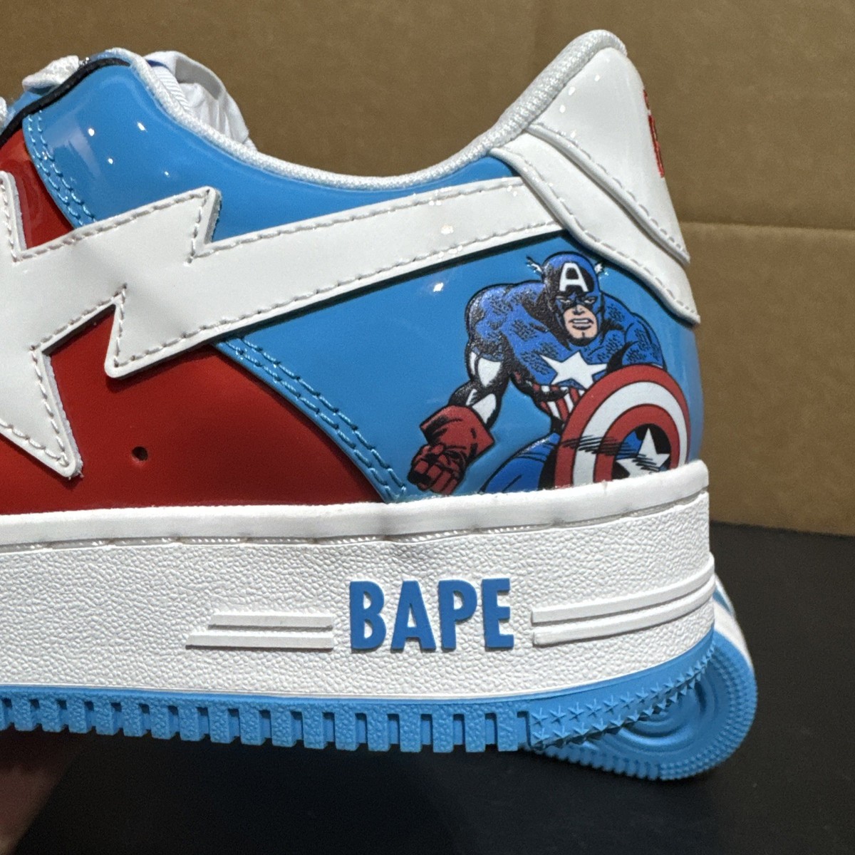 A Bathing Ape Bape Sta Marvel Comics Captain America (2022) US Men
