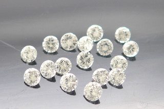 17 diamanti circa 1 62 ct carati sfusi pietre preziose diamanti diamante diamante