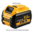 9Ah 2 Pack for DeWalt 20V/60V Tool Battery DCB609 606 612 High Capacity Li-Ion — photo 2