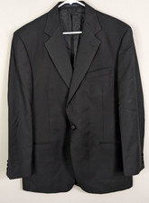 Lubiam Giacca smoking Uomo 44L Nero "Vitale Barberis Canonico" Lana
