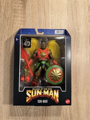 Masterverse Sun-Man - Rulers of the Sun - Masters of the Univ. Neu & Unpunched
