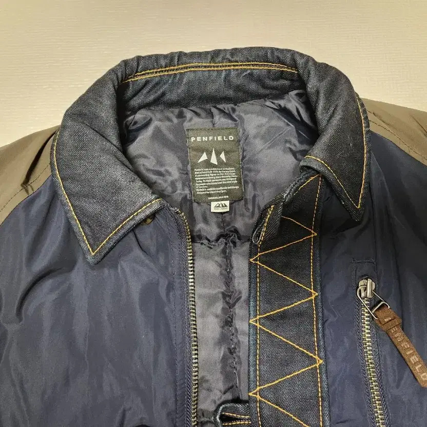 Unique Design Padding Jacket with Denim Details, … - image 10