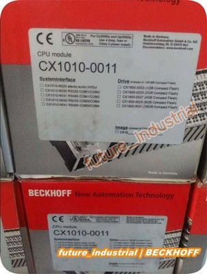 1PCS NEW IN BOX BECKHOFF CX1010-0011 Basic CPU module CX1010-0011