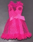 Vintage Francie Barbie Clothes Pink Power Dress #1762