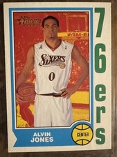 2001-02 TOPPS HERITAGE ROOKIE BASKETBALL CARD #173 ALVIN JONES 