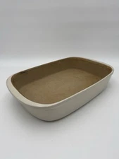 Pampered Chef New Traditions Stoneware Lasagna Casserole Pan 15x10x3 Vanilla