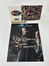 BELLA RAMSEY in-person signed autograph/autograph 20x25cm Game of Thrones